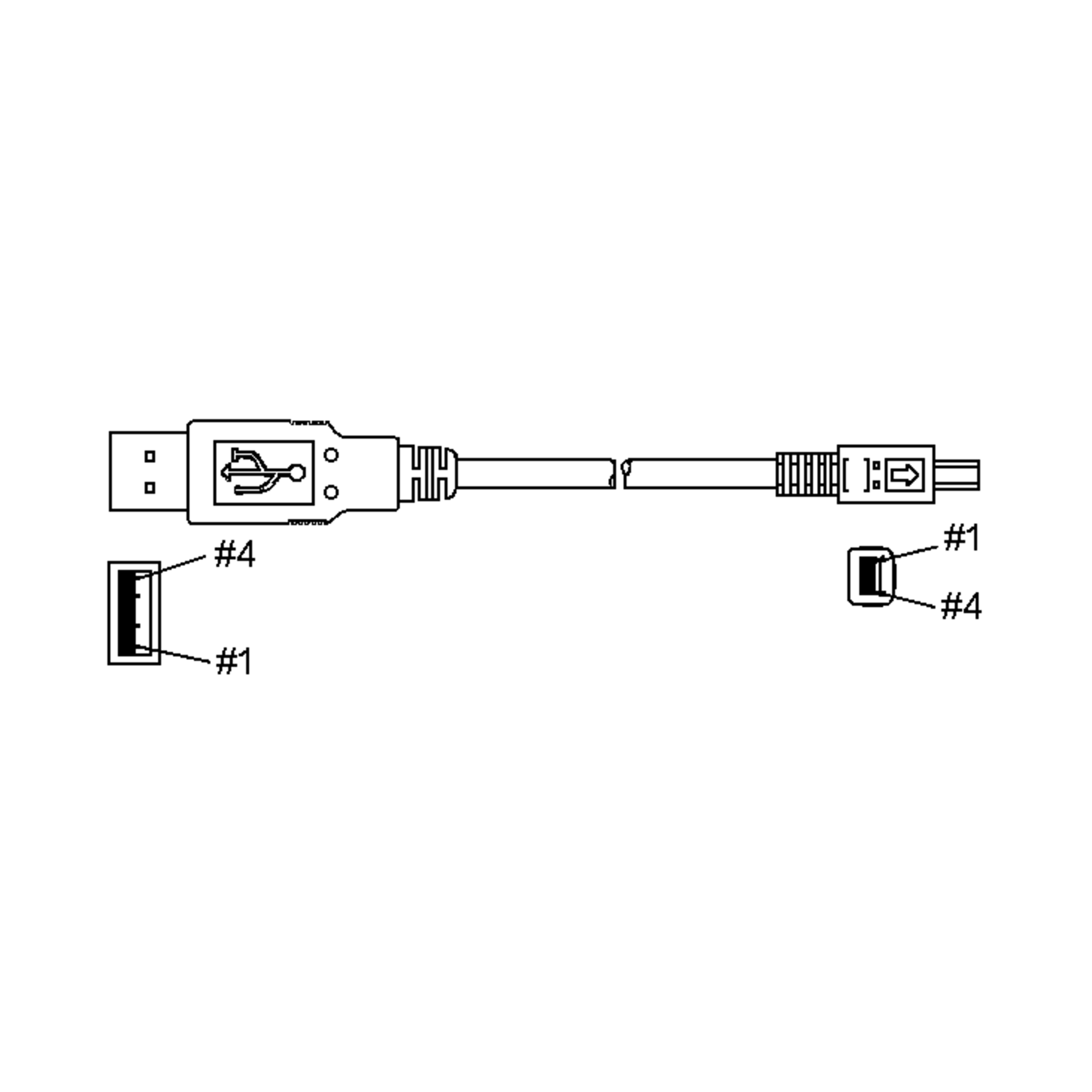 USB400AB-2M