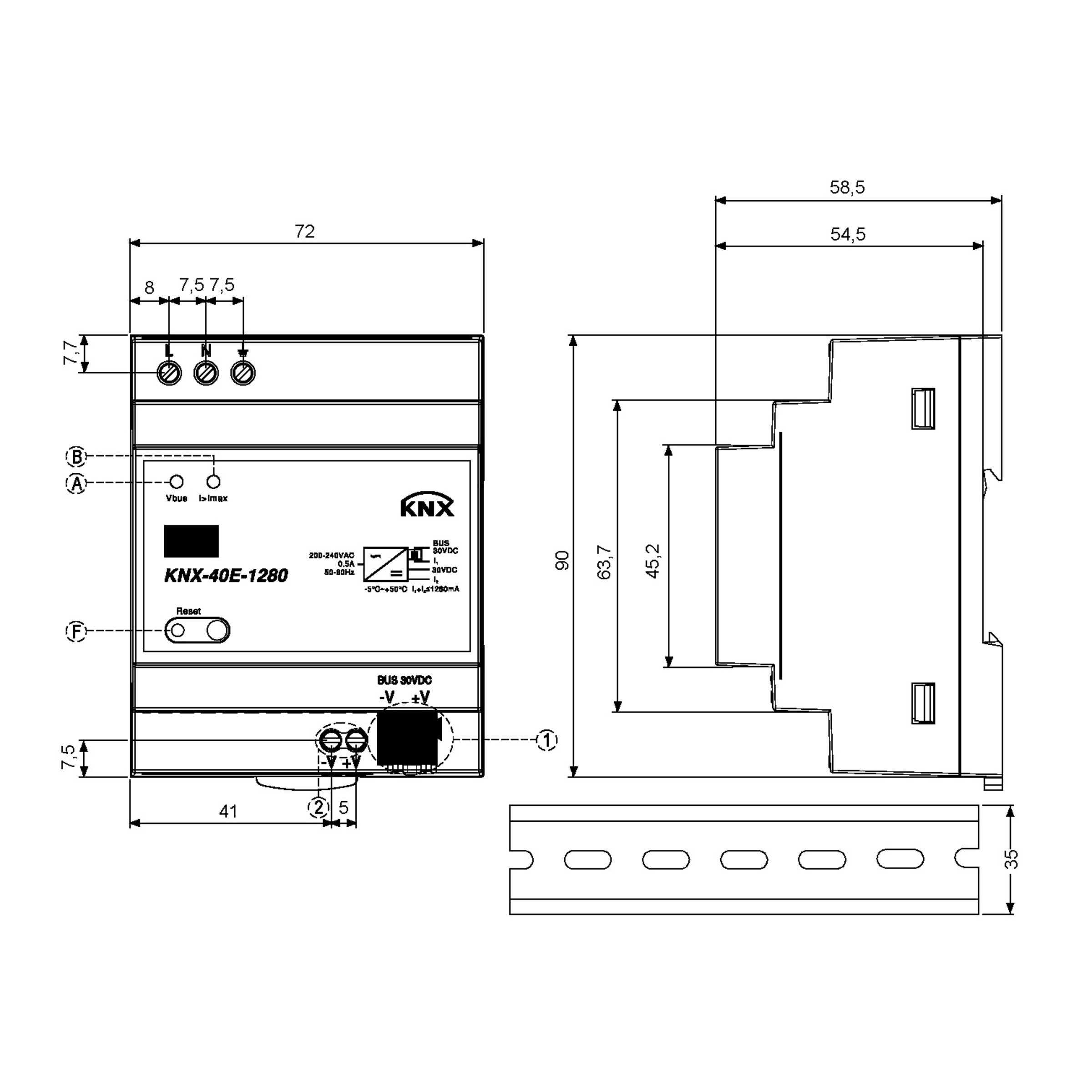 KNX-40E-1280