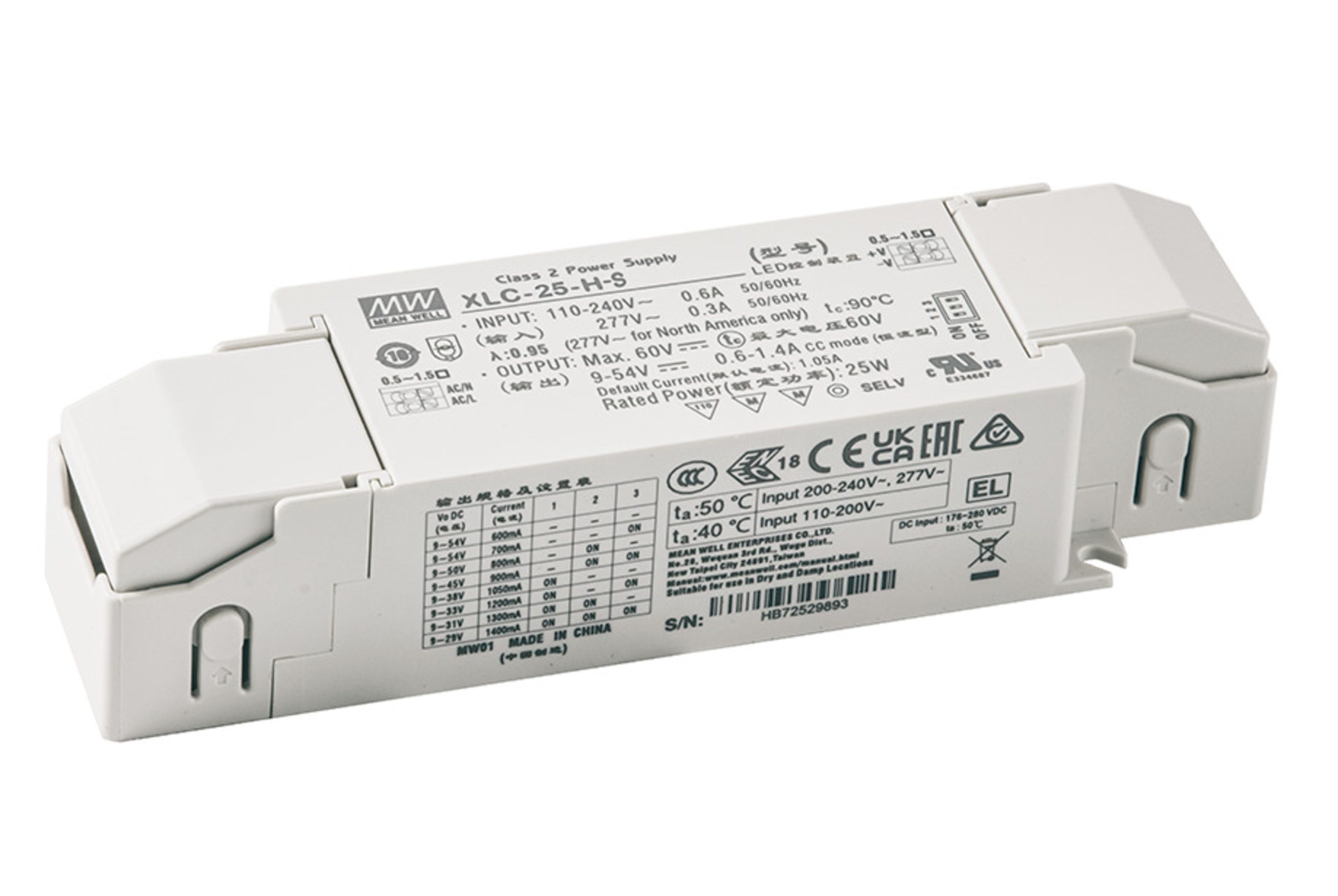 XLC-25-12-S