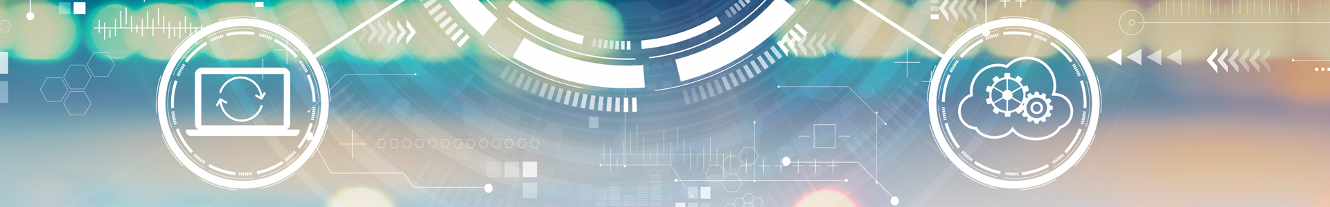 Herobanner mit digitalen Schnittstellen-Icons, Datenströmen und kreisförmigen Grafikelementen. Die Darstellung steht für APIs, Systemintegration und den automatisierten Datenaustausch. Herobanner mit digitalen Schnittstellen-Icons, Datenströmen und kreisförmigen Grafikelementen. Die Darstellung steht für APIs, Systemintegration und den automatisierten Datenaustausch.