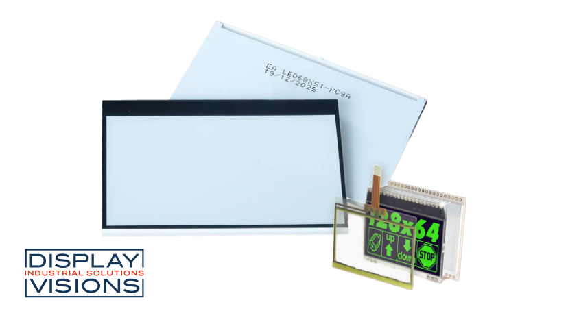 Display modules from DISPLAY VISIONS including LCD and graphic displays for industrial applications, isolated on a white background. Display modules from DISPLAY VISIONS including LCD and graphic displays for industrial applications, isolated on a white background.