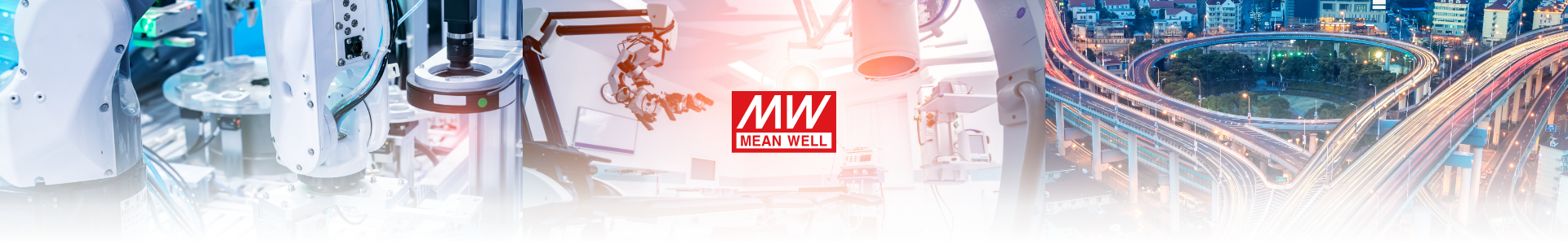 Herobanner mit Industrie- und Automationsrobotern, MEAN WELL-Logo sowie einer modernen beleuchteten Stadtautobahn. Das Bild steht für zuverlässige Stromversorgungslösungen für Industrieautomation und Smart-Infrastructure. Herobanner mit Industrie- und Automationsrobotern, MEAN WELL-Logo sowie einer modernen beleuchteten Stadtautobahn. Das Bild steht für zuverlässige Stromversorgungslösungen für Industrieautomation und Smart-Infrastructure.