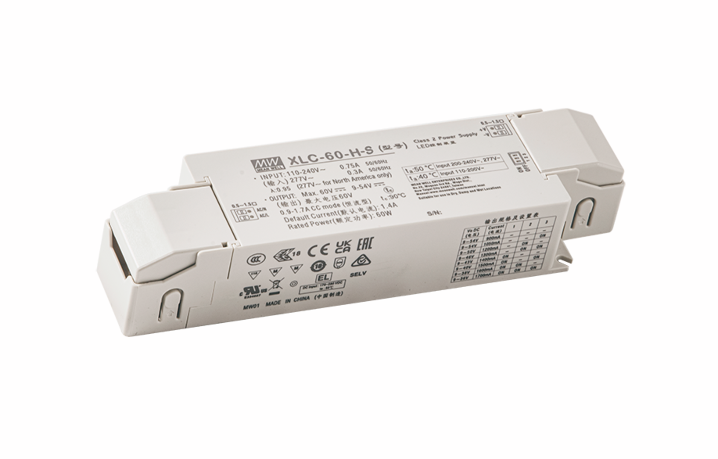 XLC-60-H-DA2S