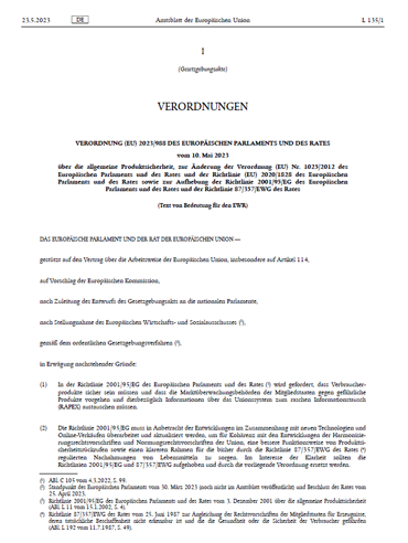 regulation 2023/988