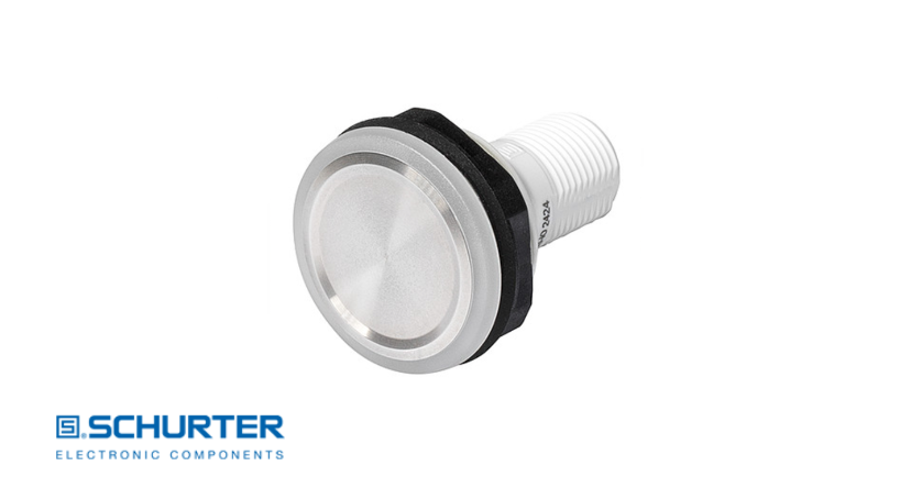 Schurter MSS-IO electronic pushbutton with IO-Link interface for industrial automation and machine building applications. Schurter MSS-IO electronic pushbutton with IO-Link interface for industrial automation and machine building applications.