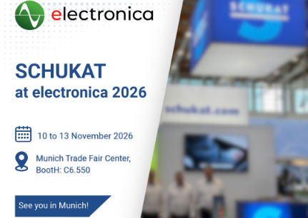 Schukat at electronica 2026