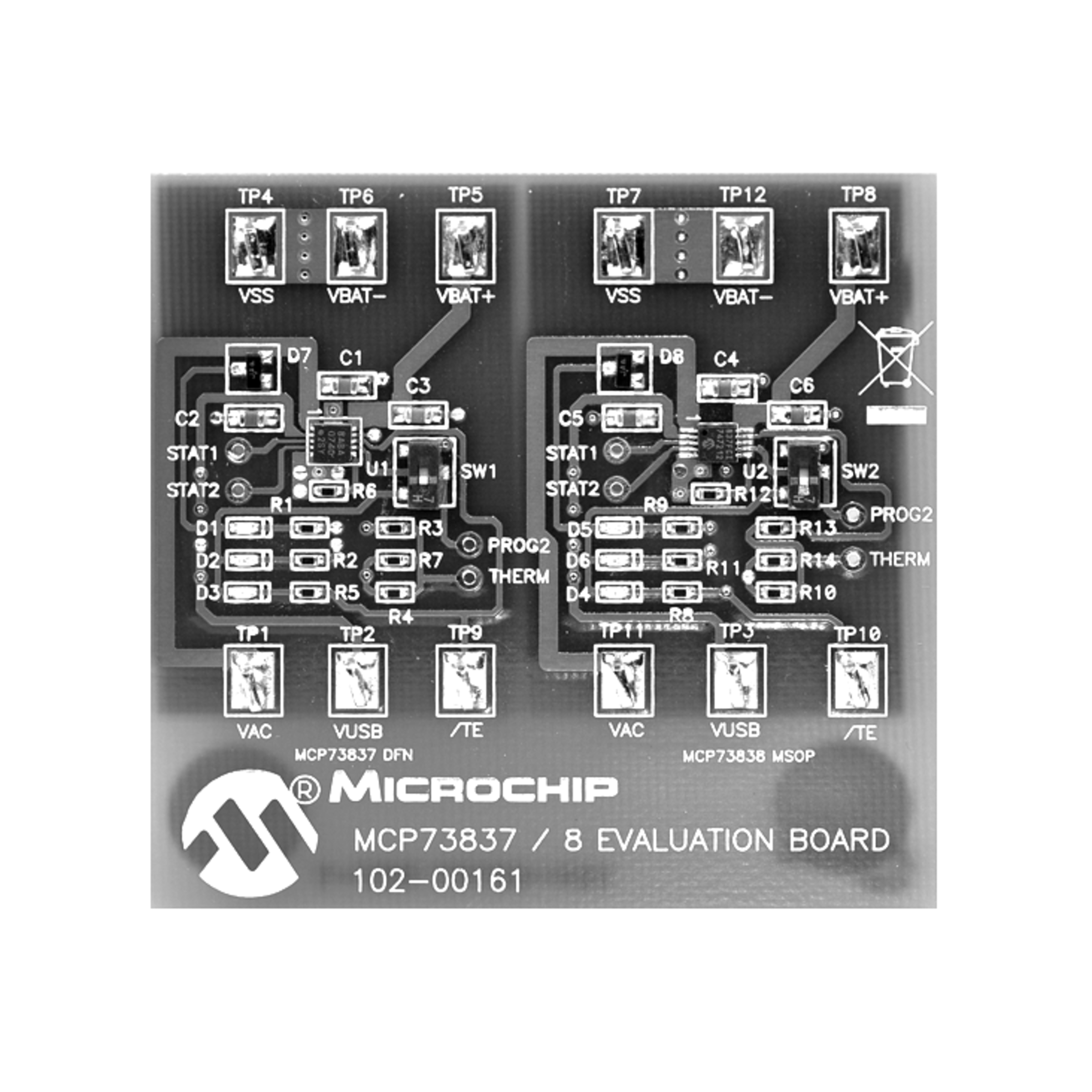 MCP73831EV