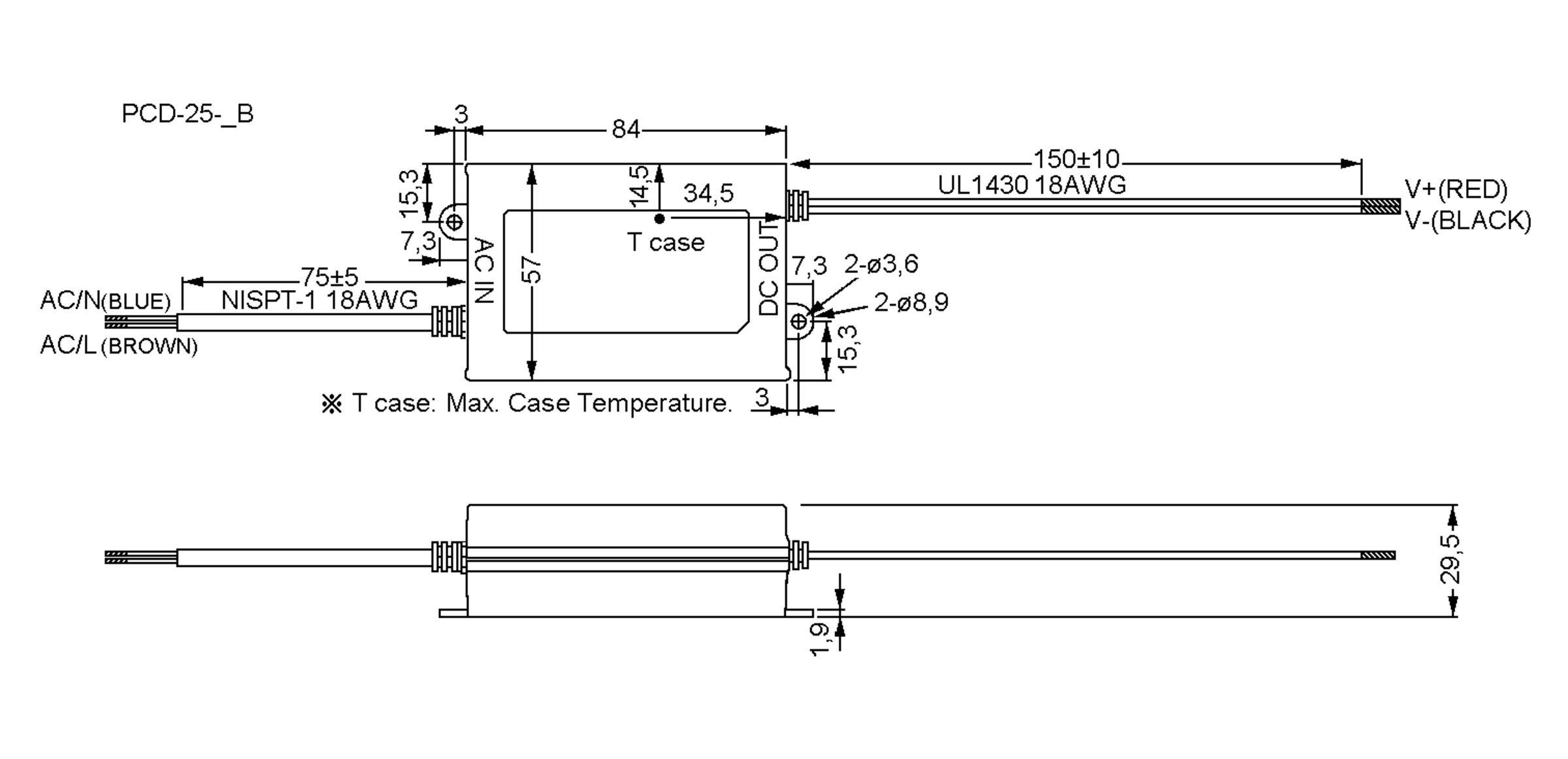 PCD-25-1050B