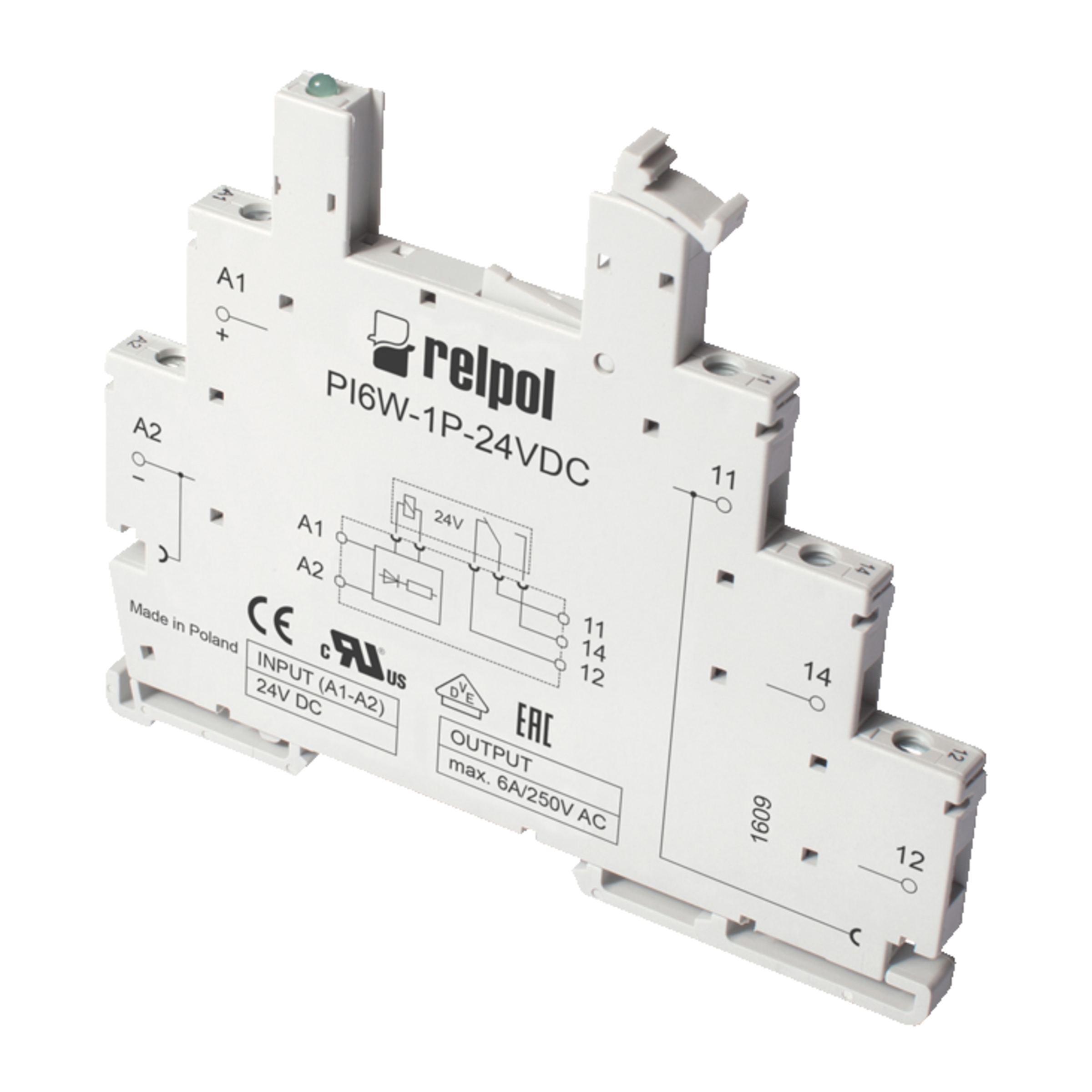 PIR6W-1P-230VAC/DC