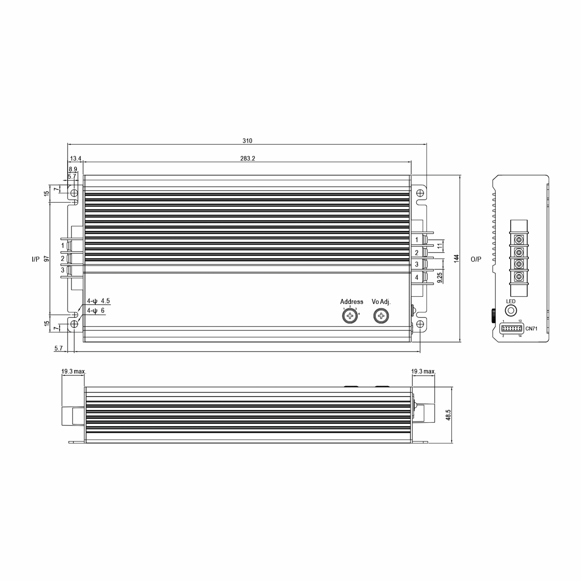 HEP-1000-48W