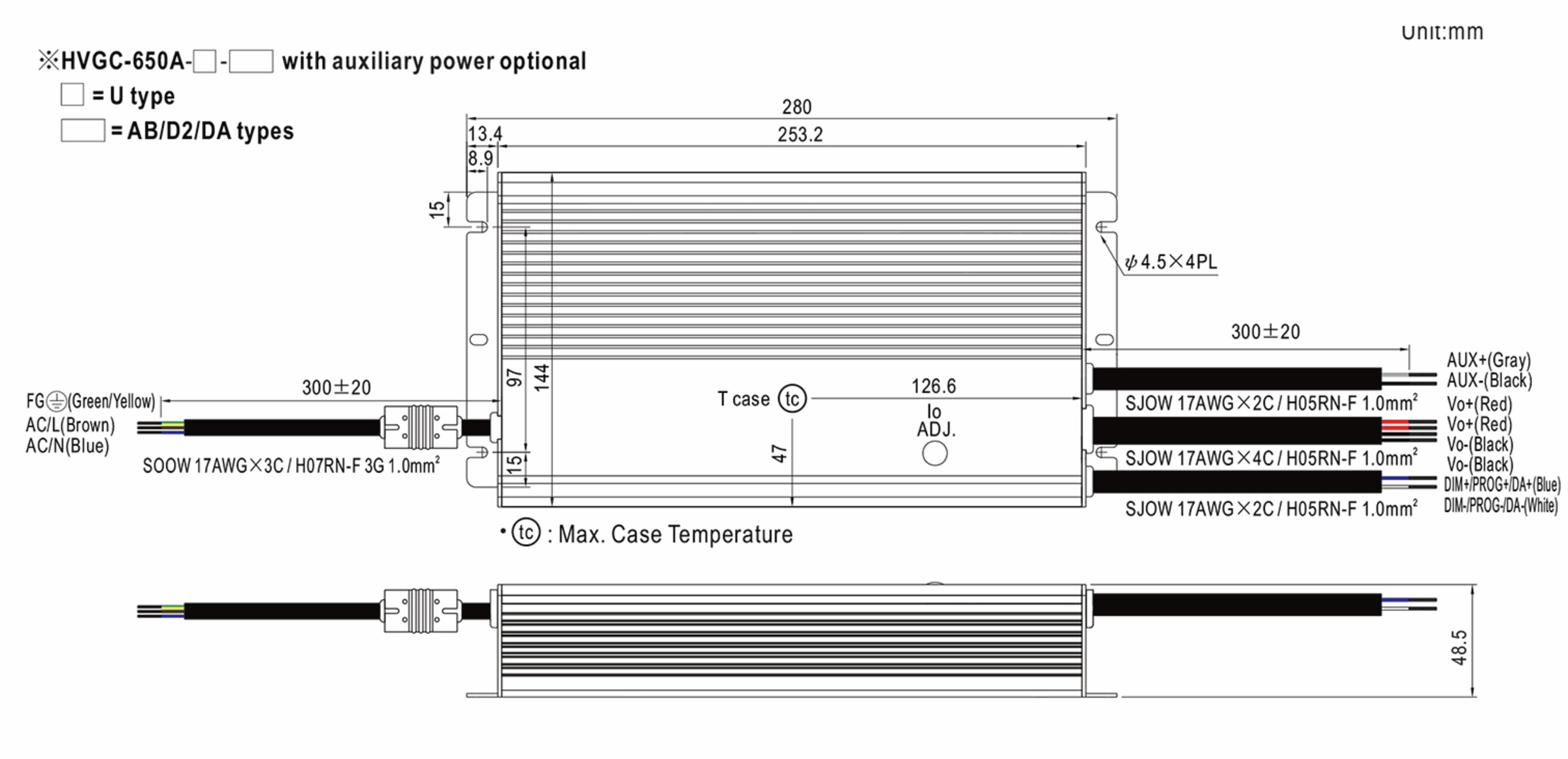 HVGC-650A-U-DA